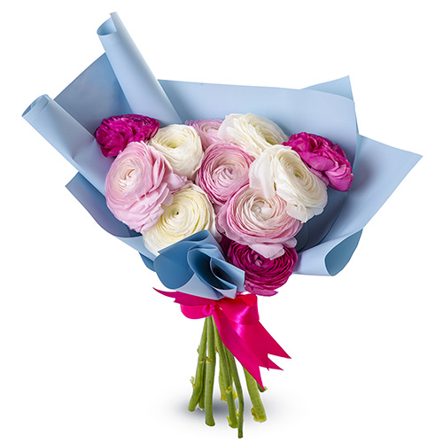 "Монреаль". Букет ранункулусов