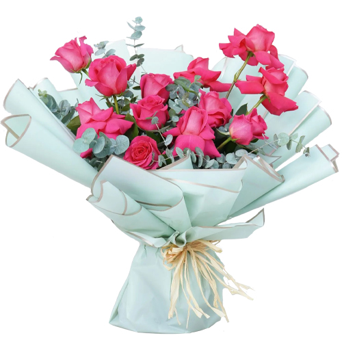 "Бэлль". Букет французскиих роз