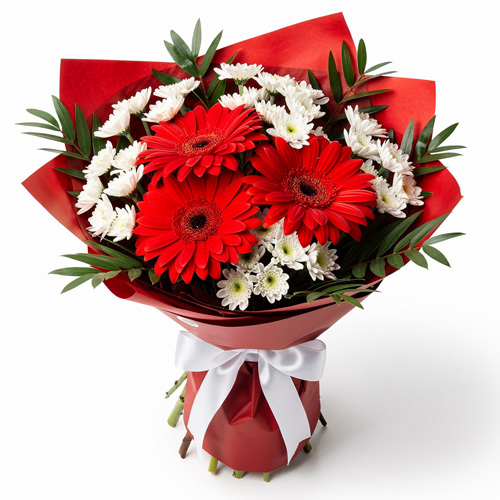 "Алый эликсир". Букет сборный